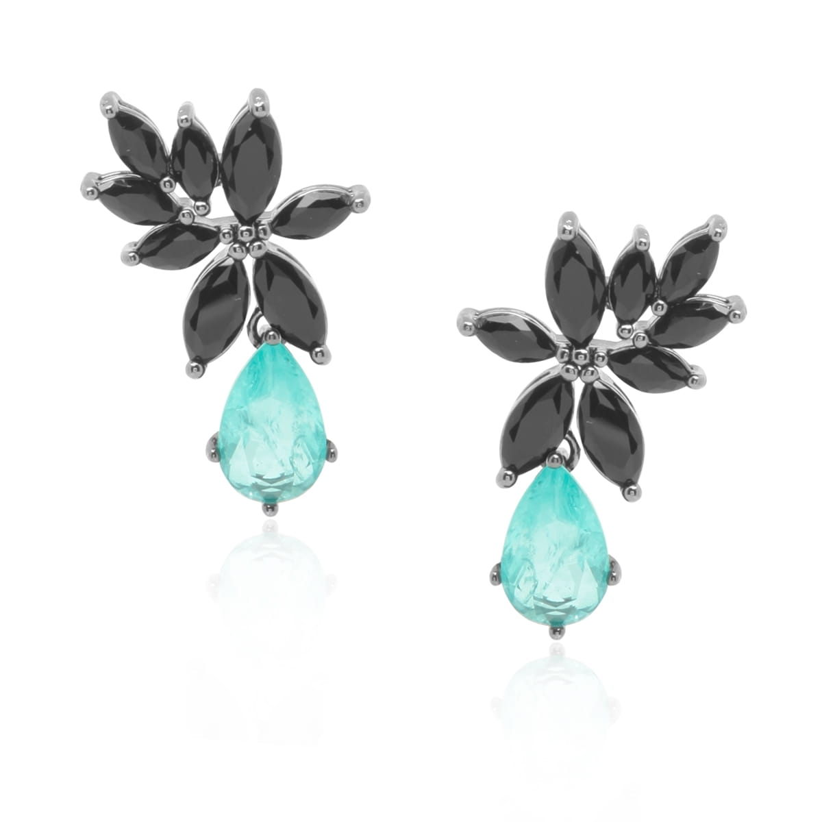 EarCuff Navetes Gota Turmalina