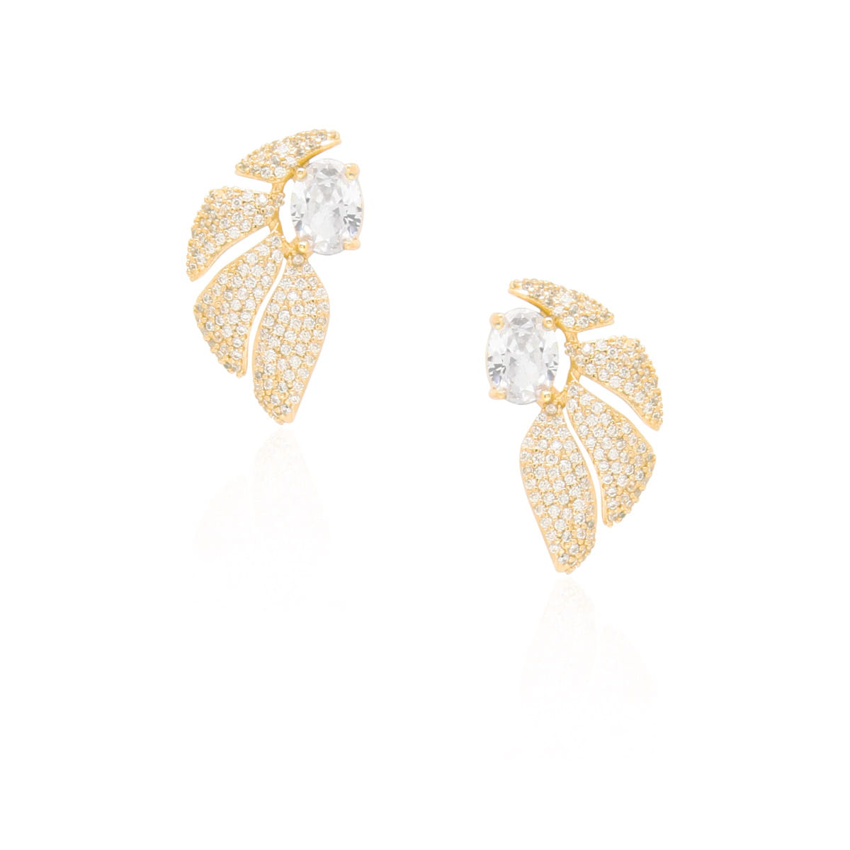 Brinco EarCuff Asa Dourado
