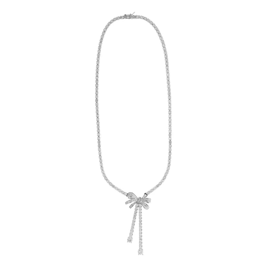 Conjunto Brinco e Colar Laço