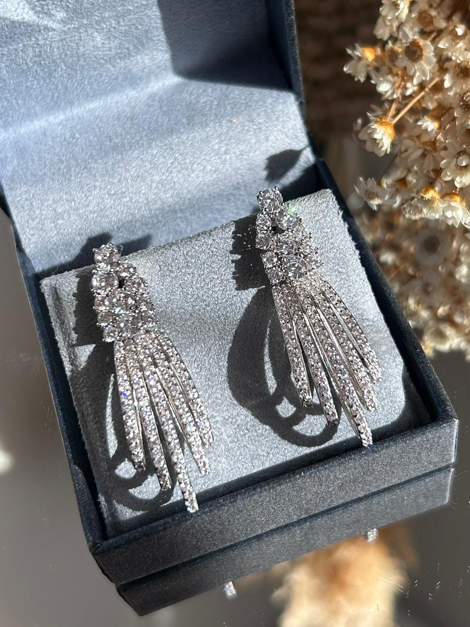 Brinco Cachos Prateado