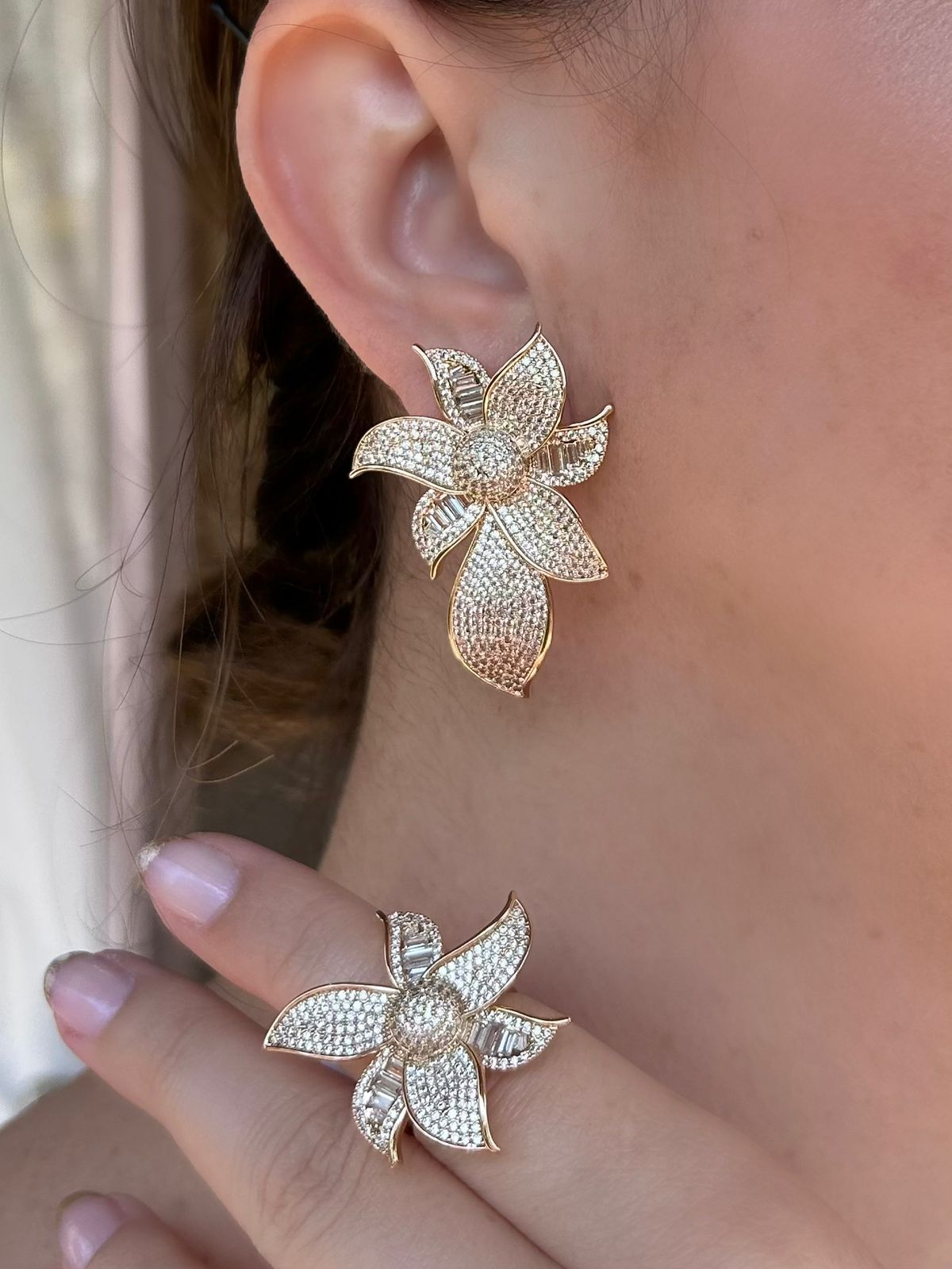 Conjunto Lirio Dourado