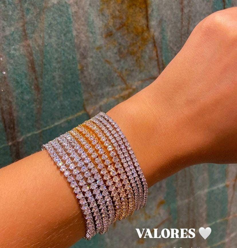 Pulseira Riviera 3Garras 3mm