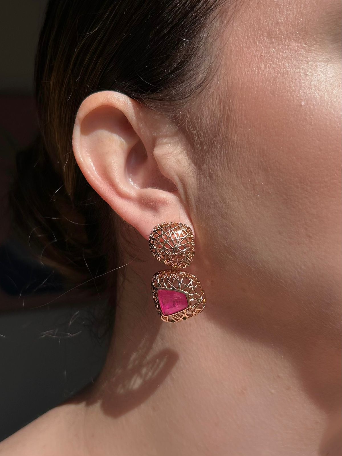 Brinco Aramis Pink