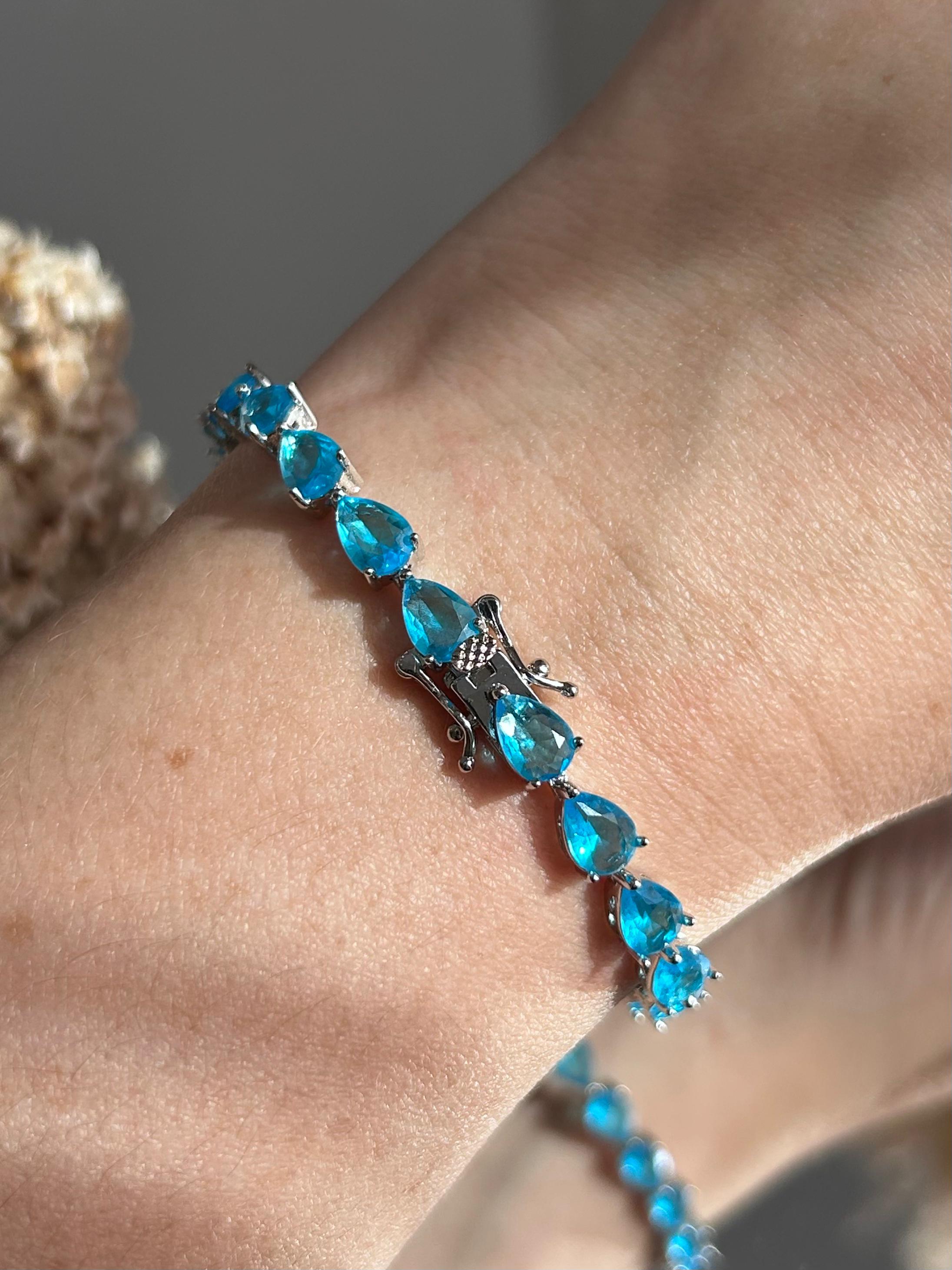 Pulseira Riviera Gotas Azul
