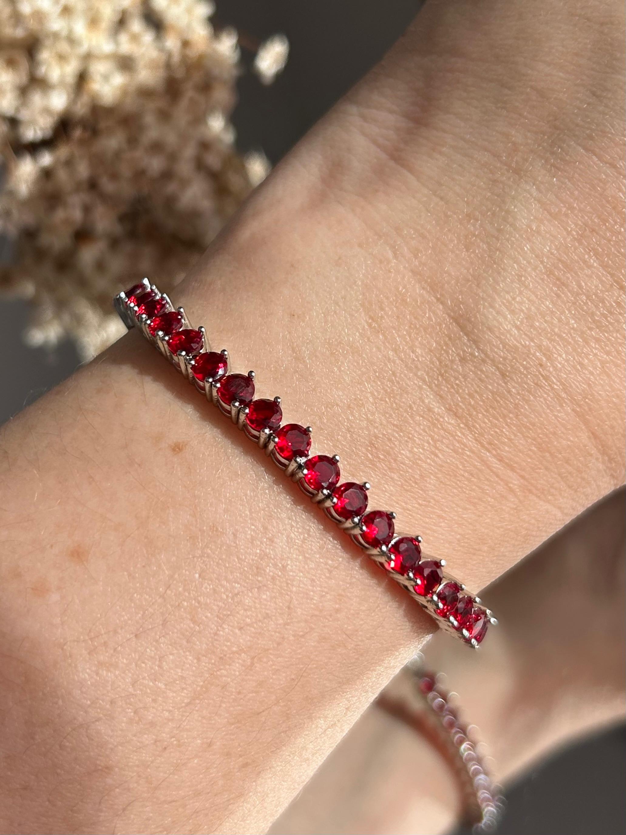 Pulseira Riviera Rubi