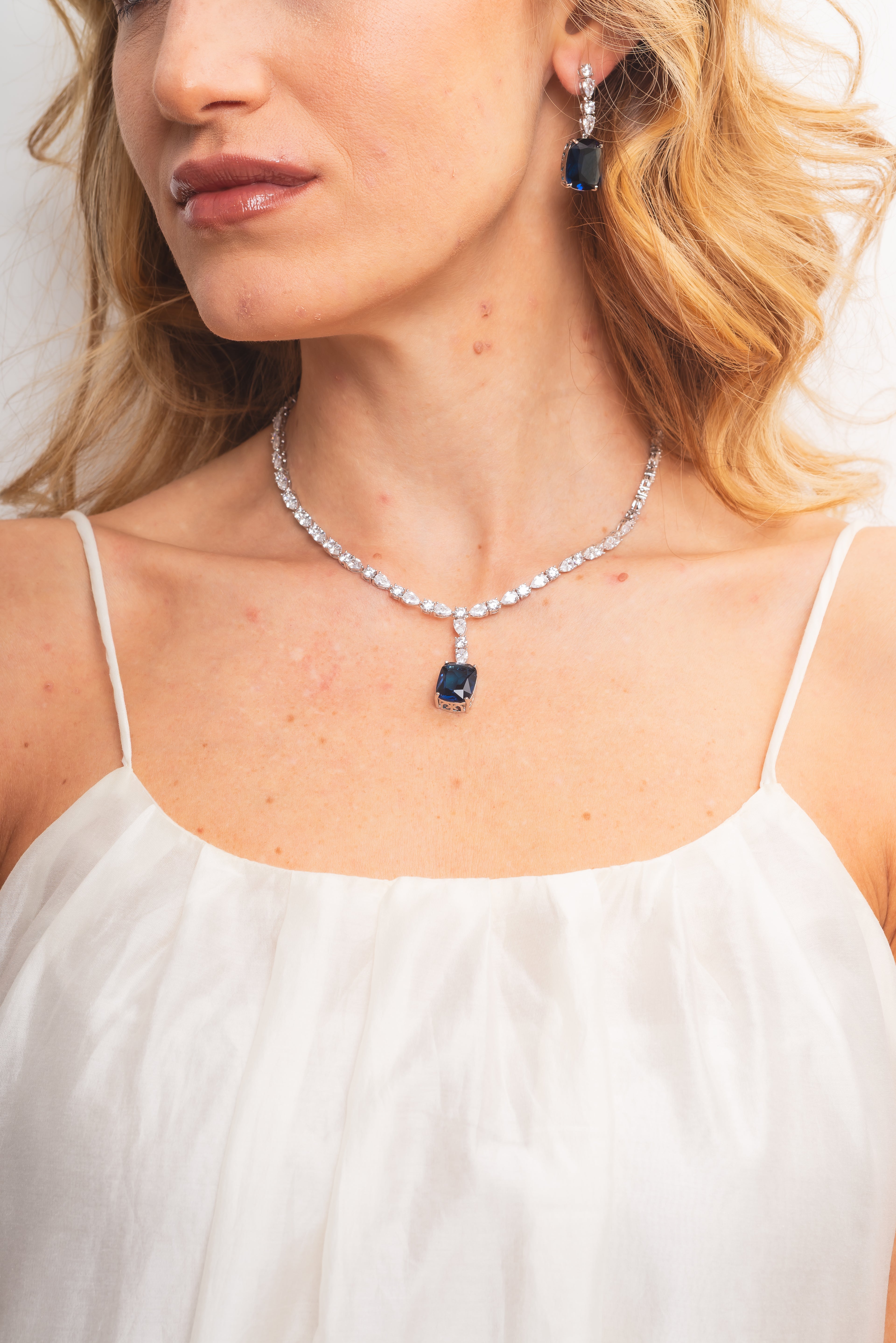 Conjunto Lady Azul Safira