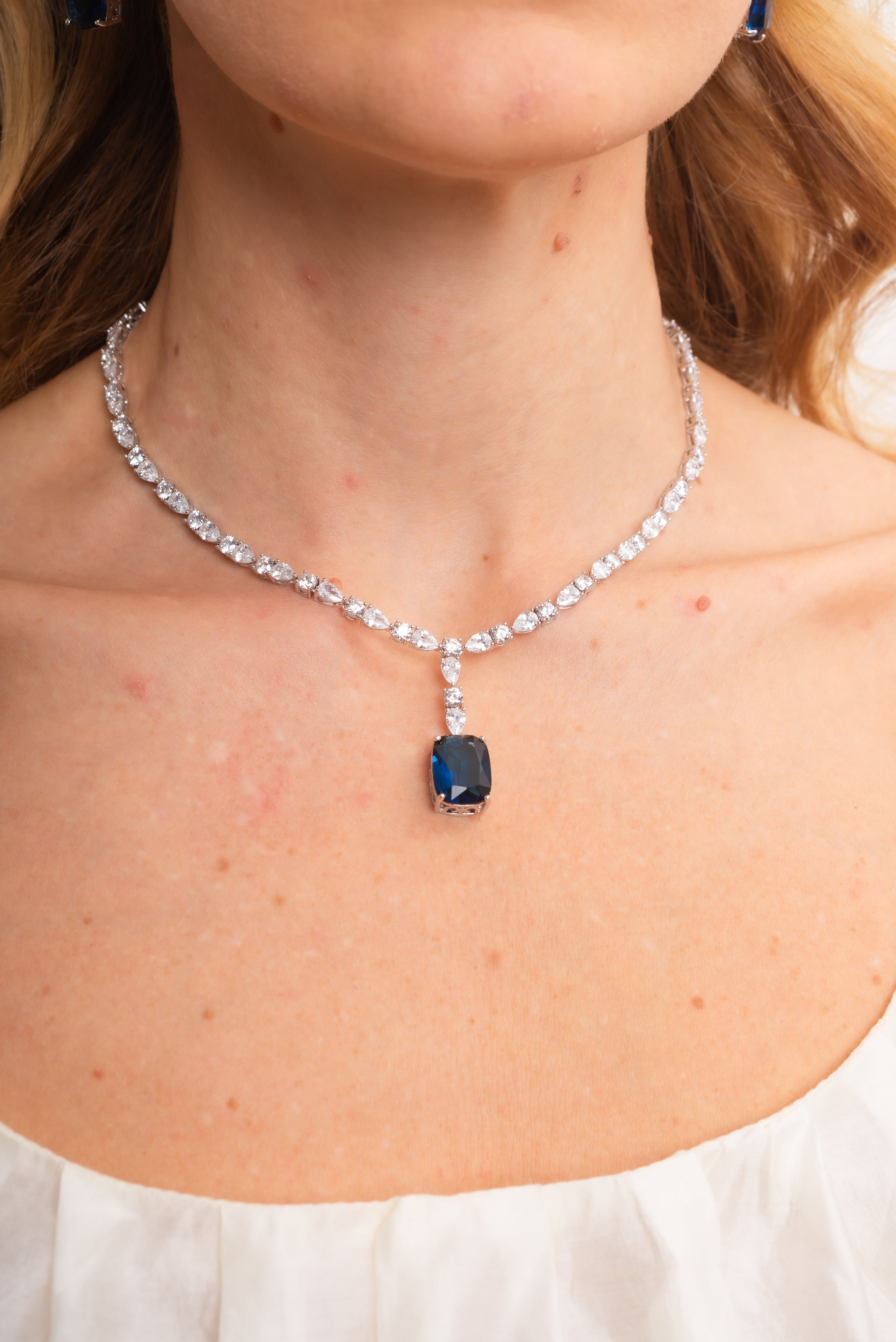 Conjunto Lady Azul Safira