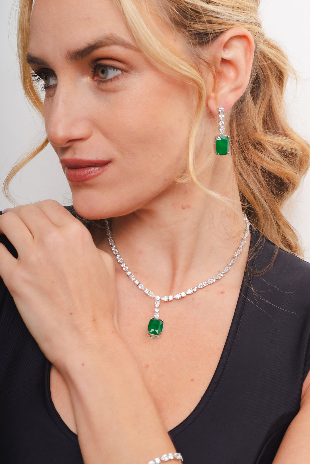 Conjunto Lady Verde Esmeralda