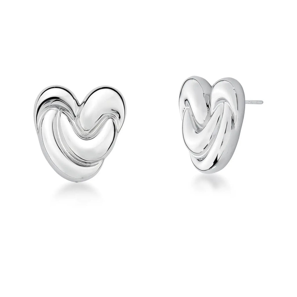 Brinco Coração Nó