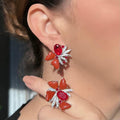 Conjunto Brinco E Anel Carla Prateado