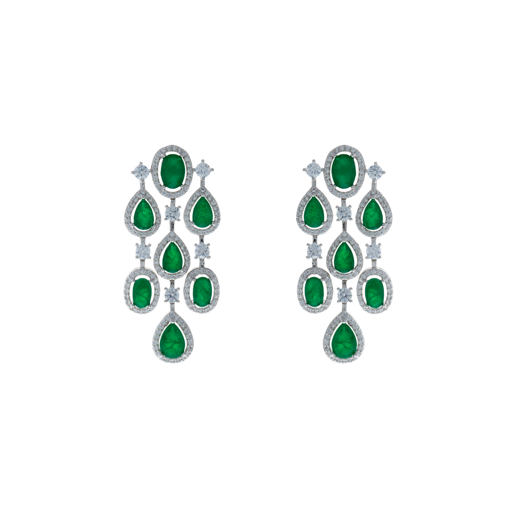 Brinco Essence Verde Esmeralda