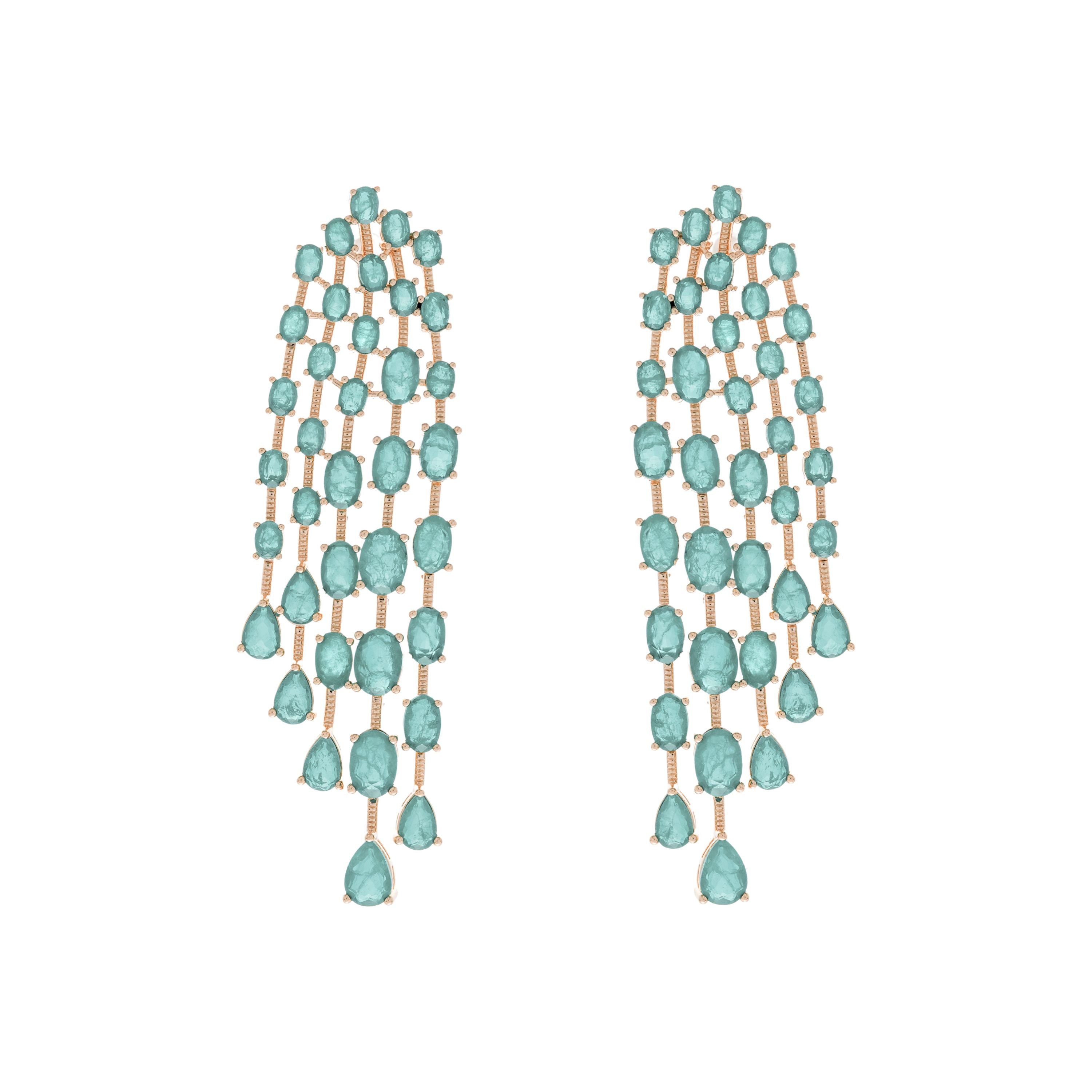 Brinco Chay Turmalina Dourado