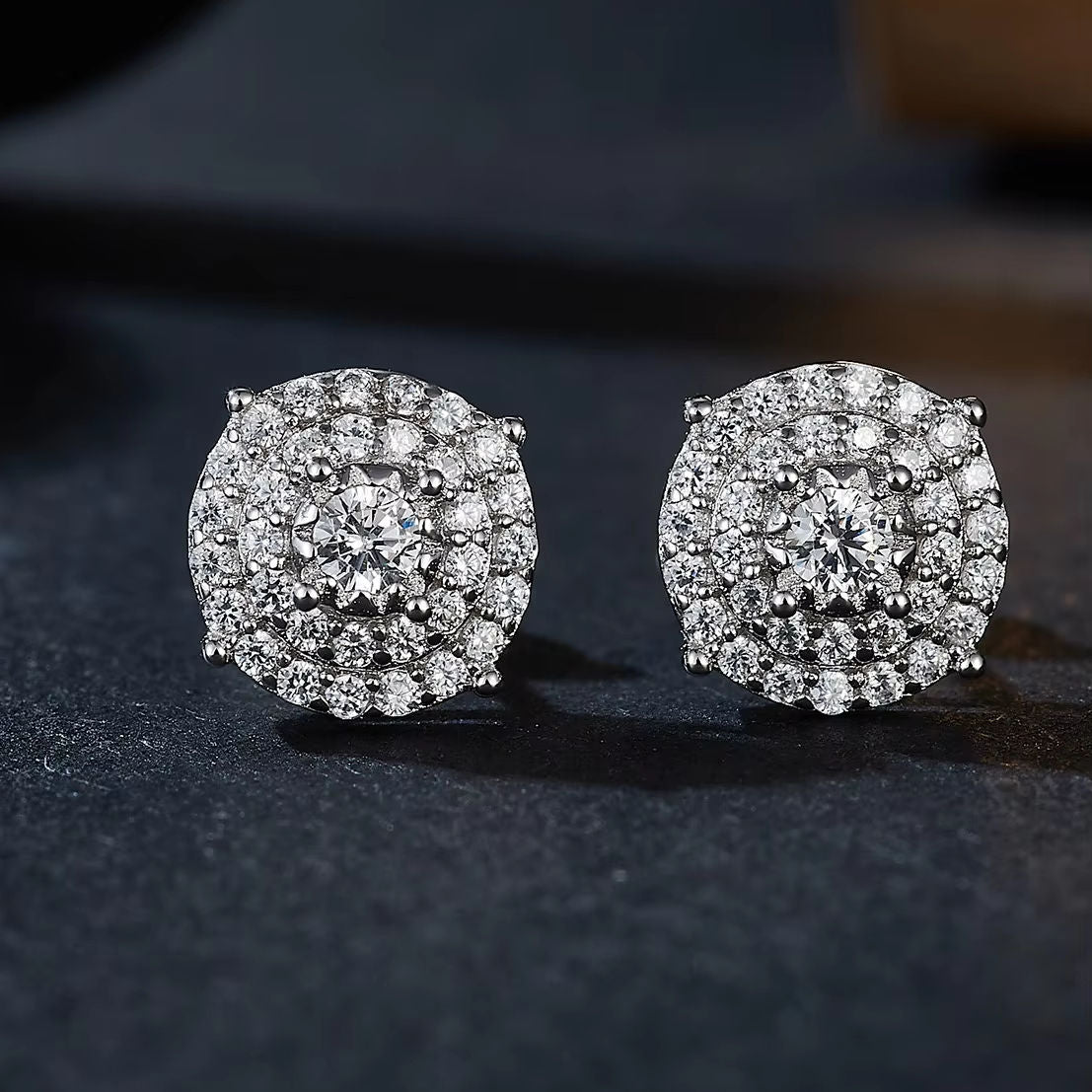 Brinco Pizza Moissanite 0,38CT