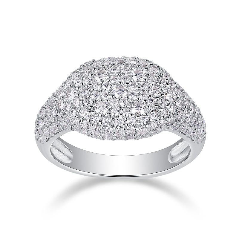 Anel Square Moissanite