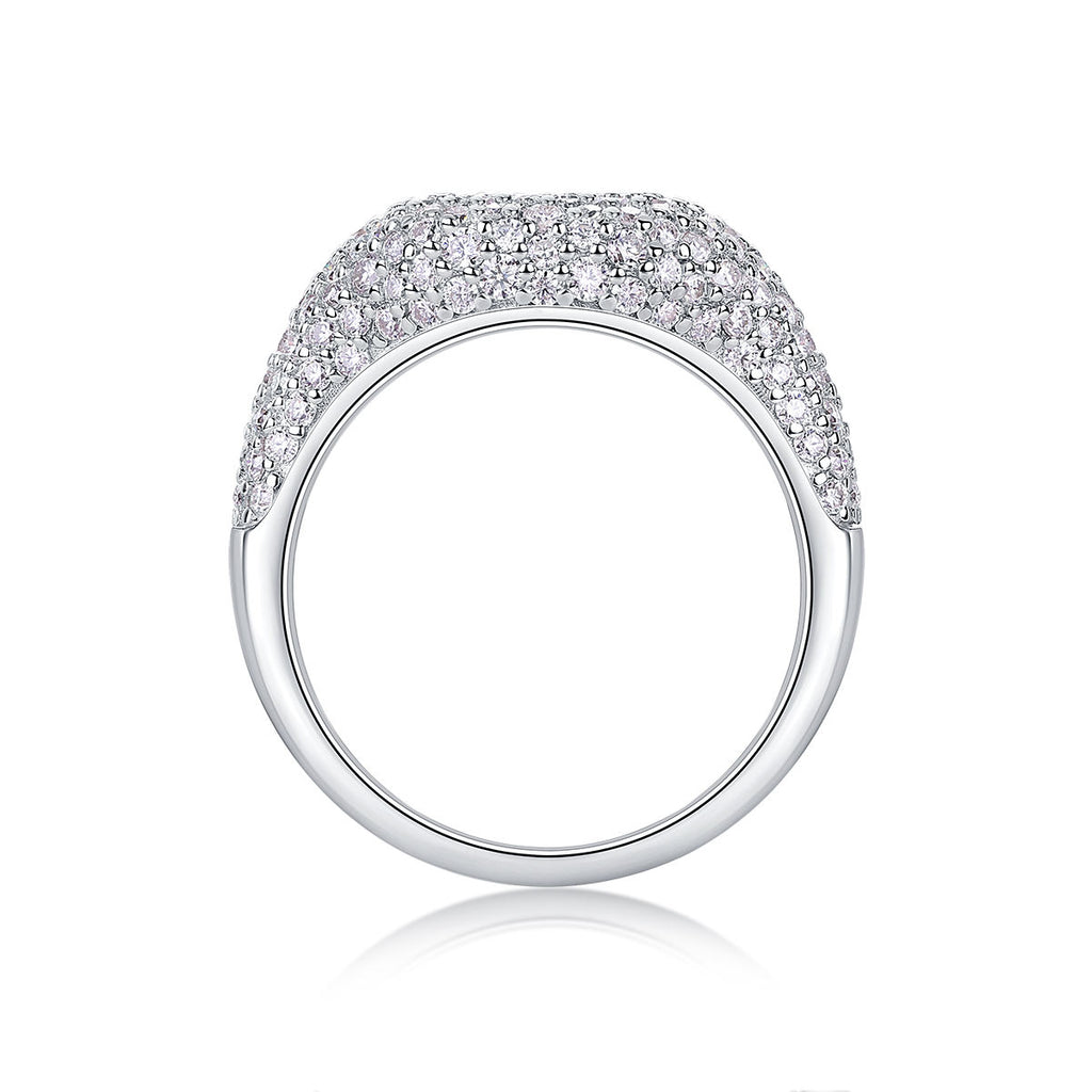 Anel Square Moissanite