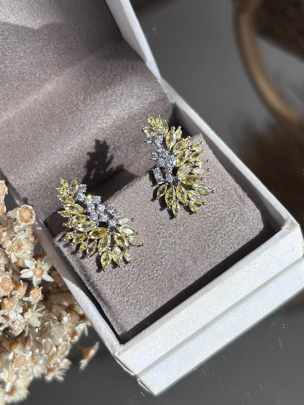 EarCuff Navetes Fancy Yellow