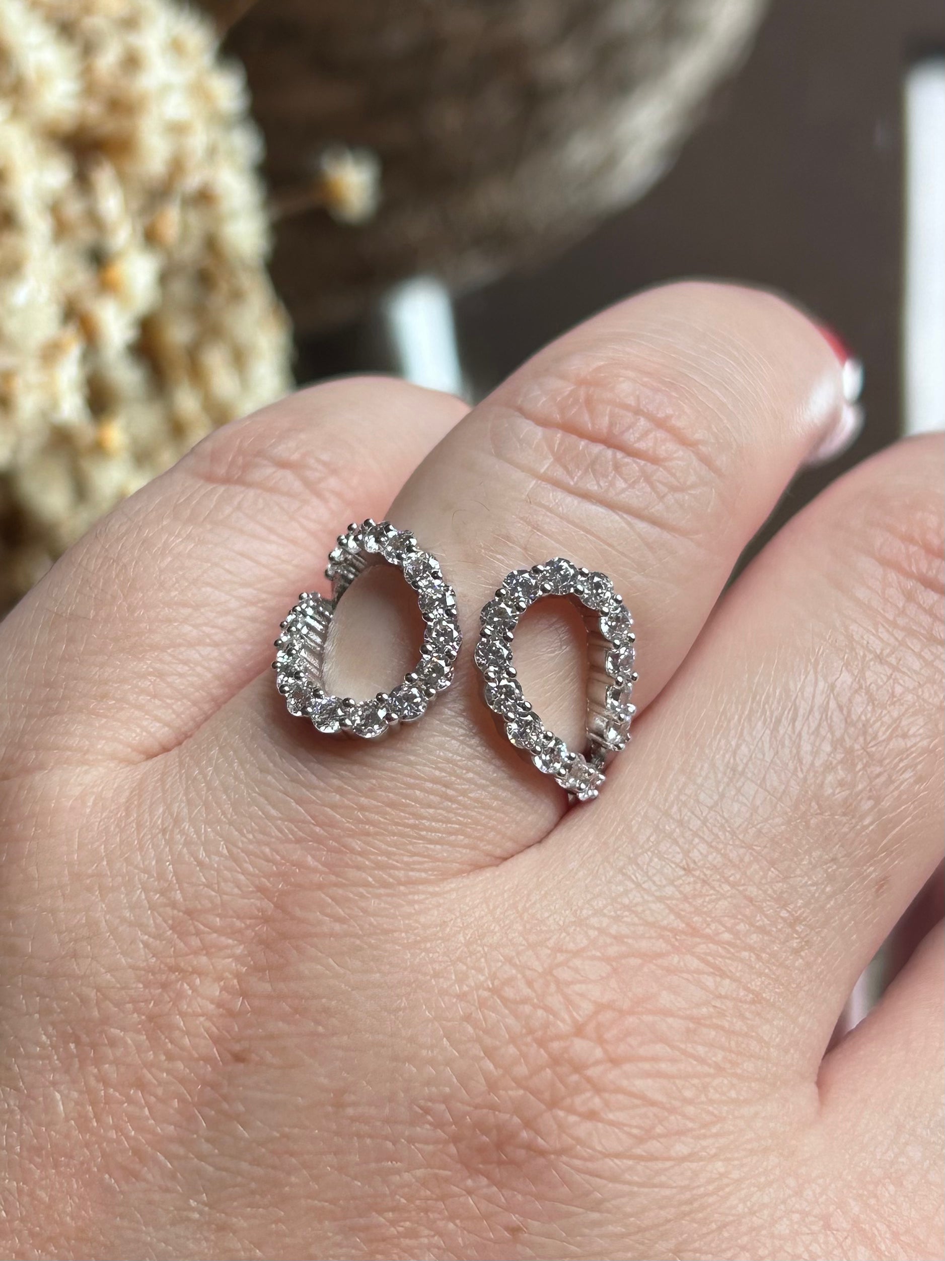 Anel Duas Gotas Vasadas