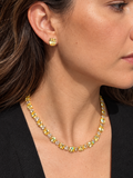 Riviera Pedras Ovais Mesclado Fancy Yellow Dourado