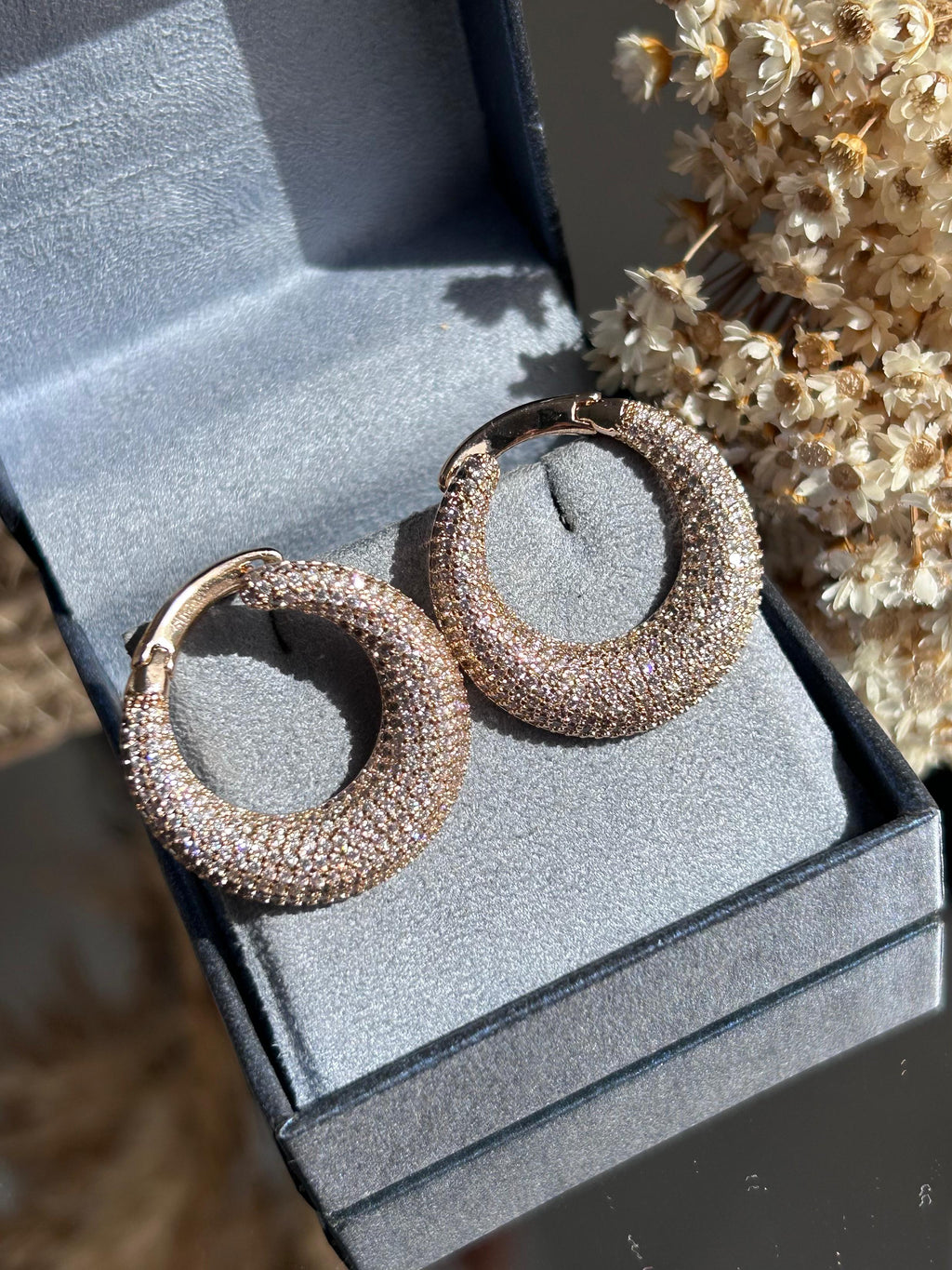 Brinco Argola Frontal Dourada