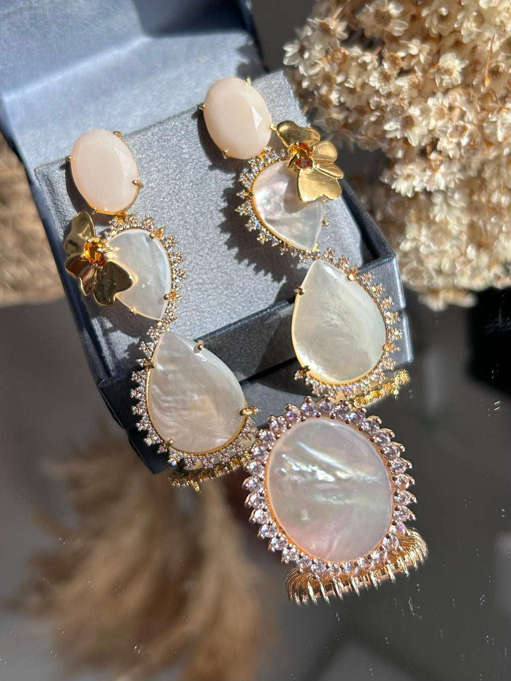 Conjunto Lily Madre Pérola