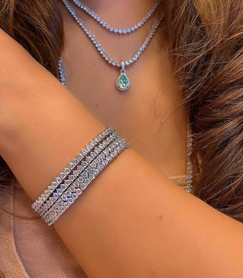 Pulseira Riviera 3Garras 3mm