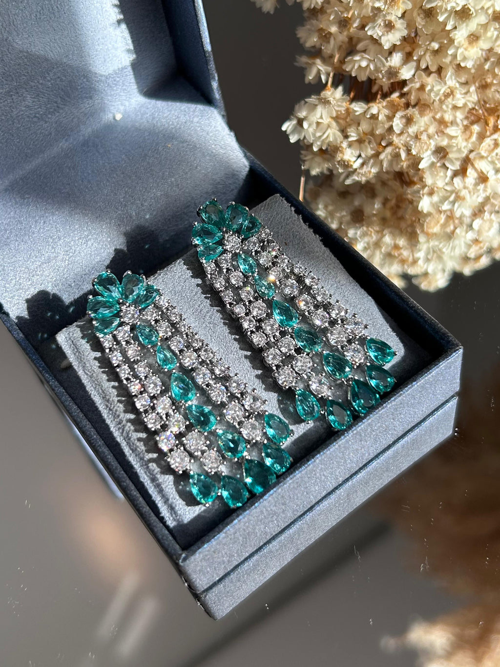 Brinco Franjas Turmalina