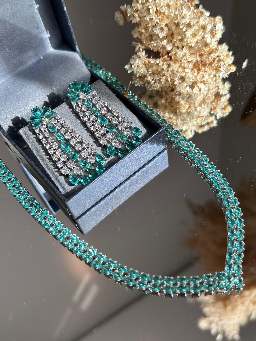 Brinco Franjas Turmalina