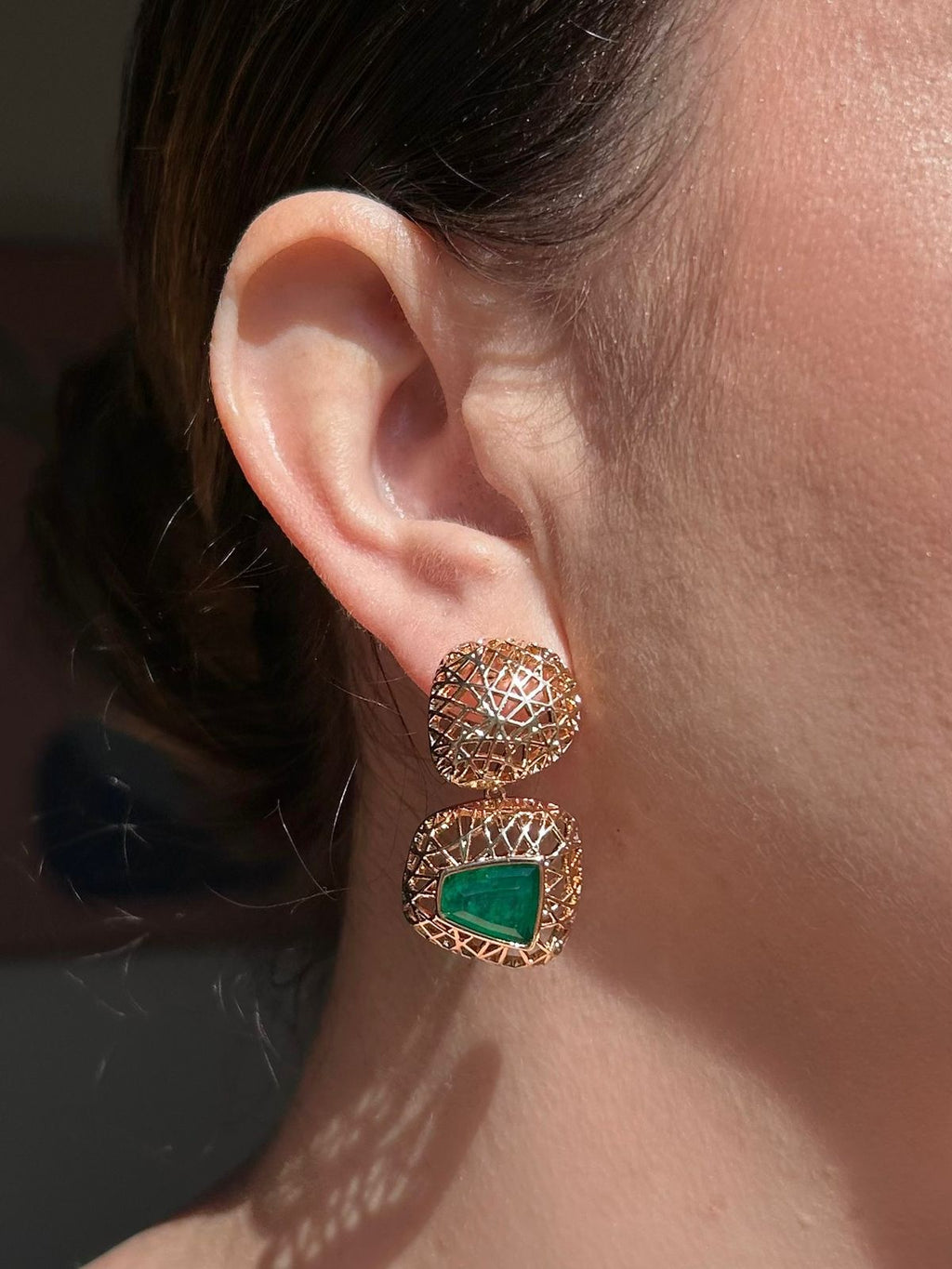 Brinco Aramis Verde Esmeralda