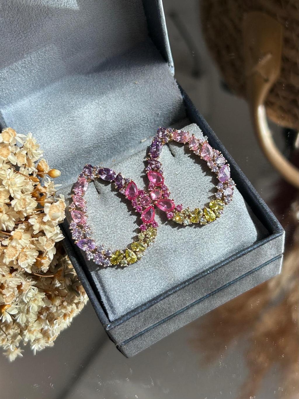 Brinco Gota Vazada Colors