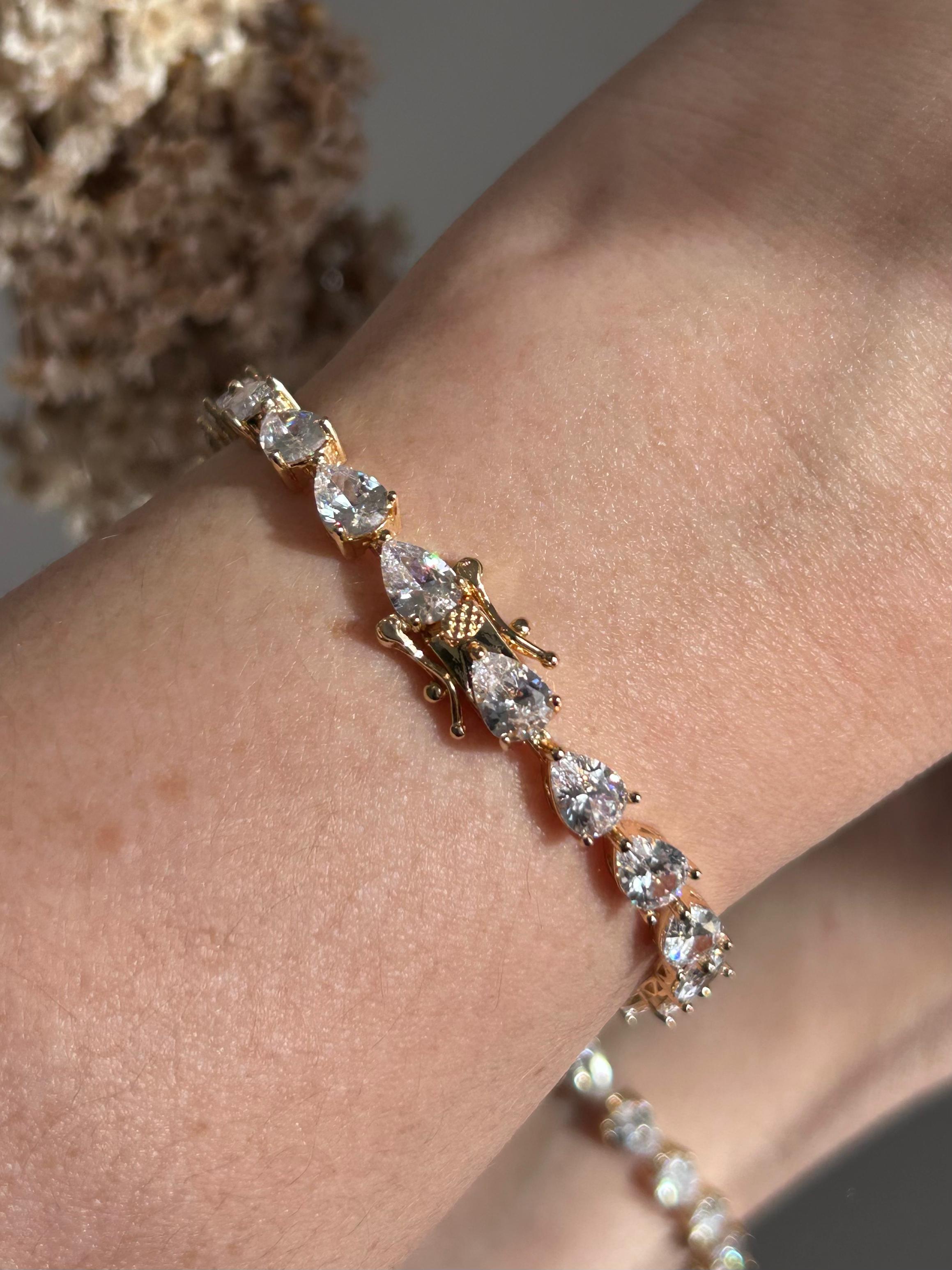 Pulseira Riviera Gotas Dourada