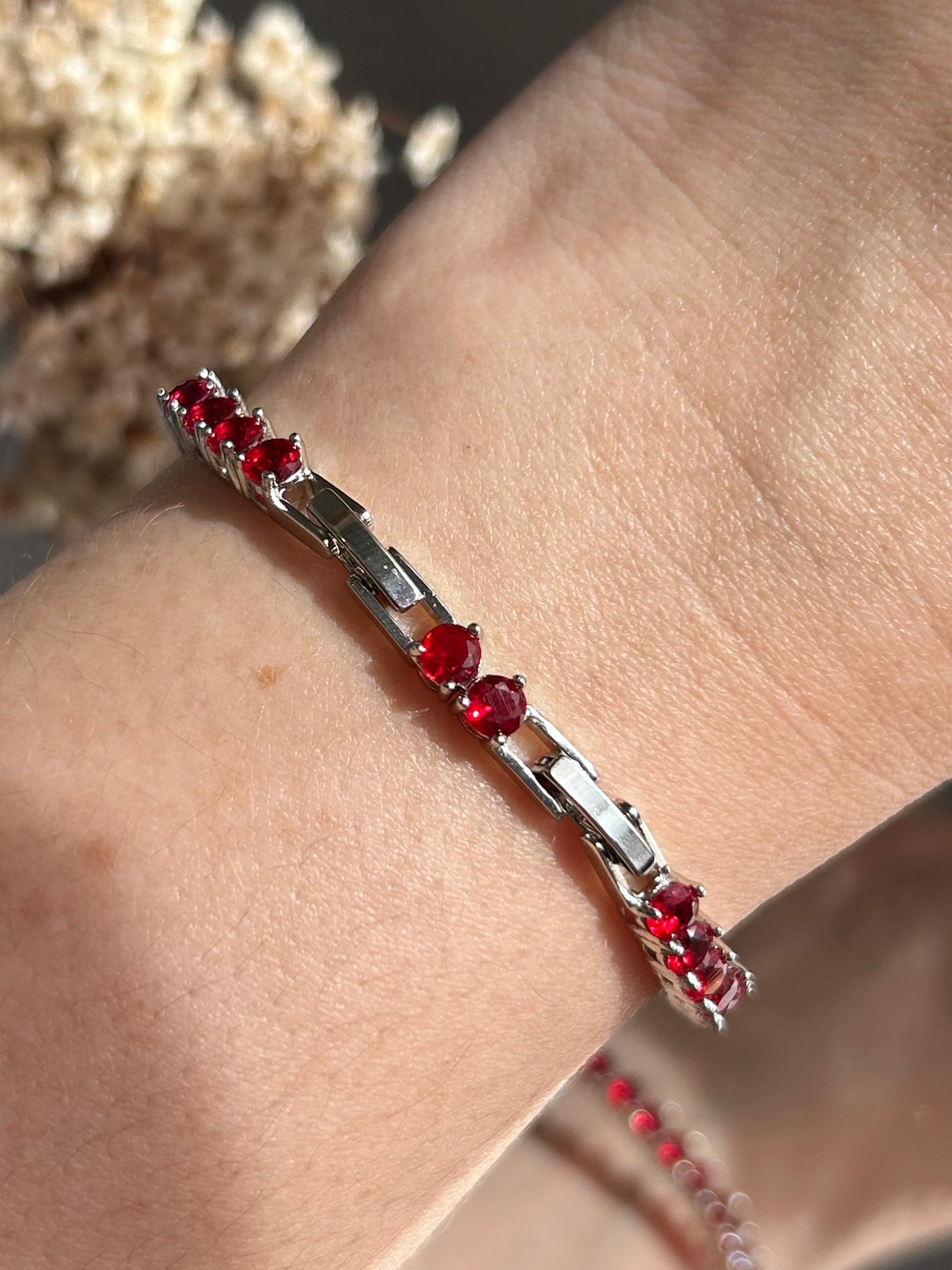 Pulseira Riviera Rubi
