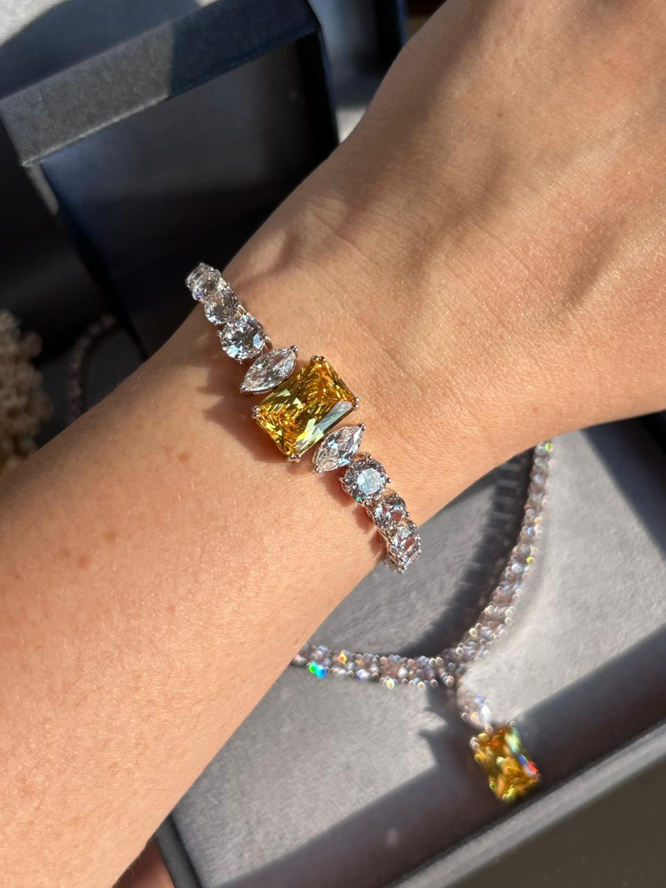 Pulseira Charlote Fancy Yellow