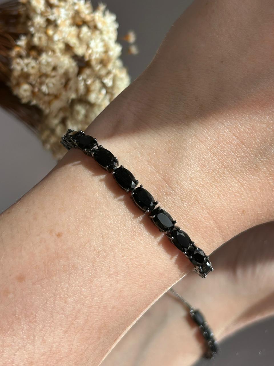 Pulseira Shambala Zirconias Negras