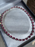 Colar Riviera Oval Rubelita