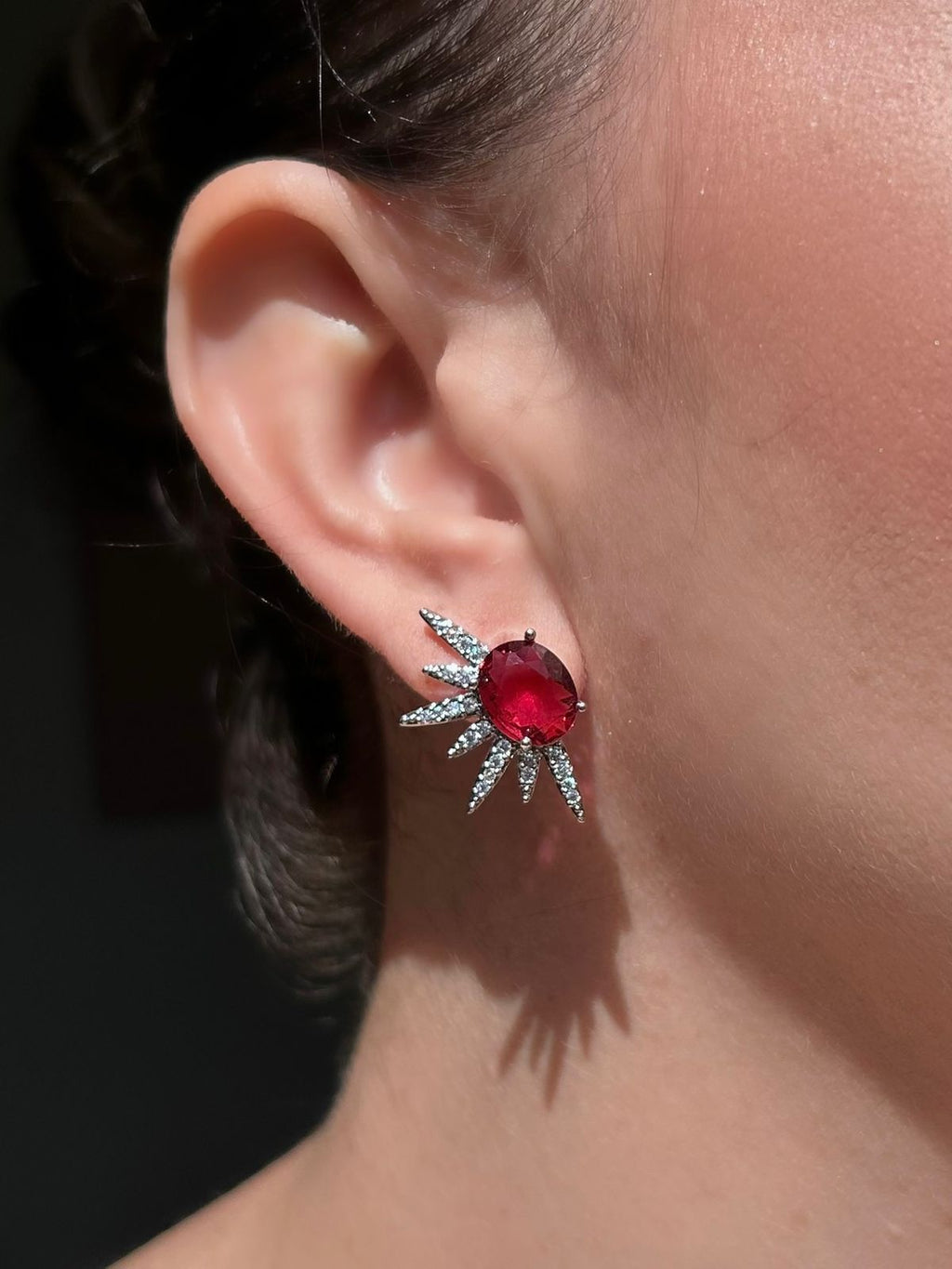 Brinco Raios Rubelita