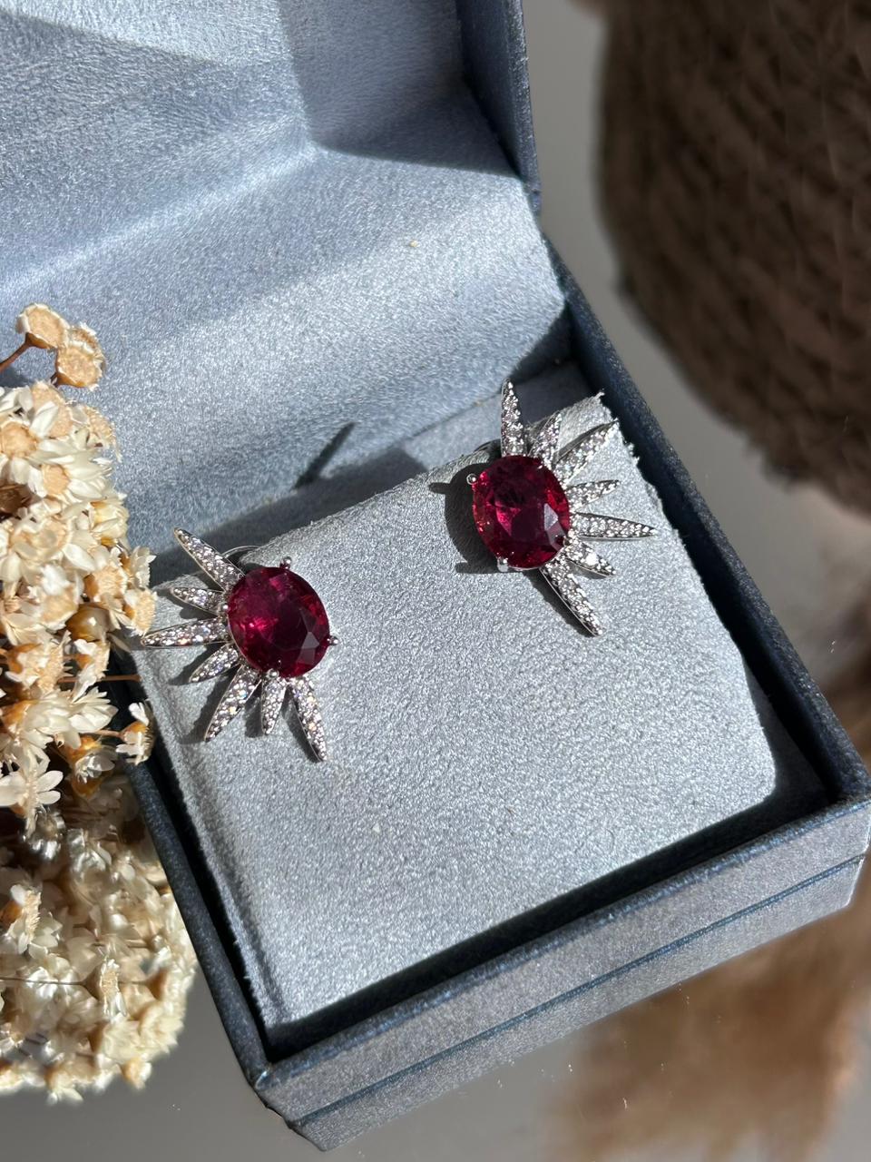 Brinco Raios Rubelita