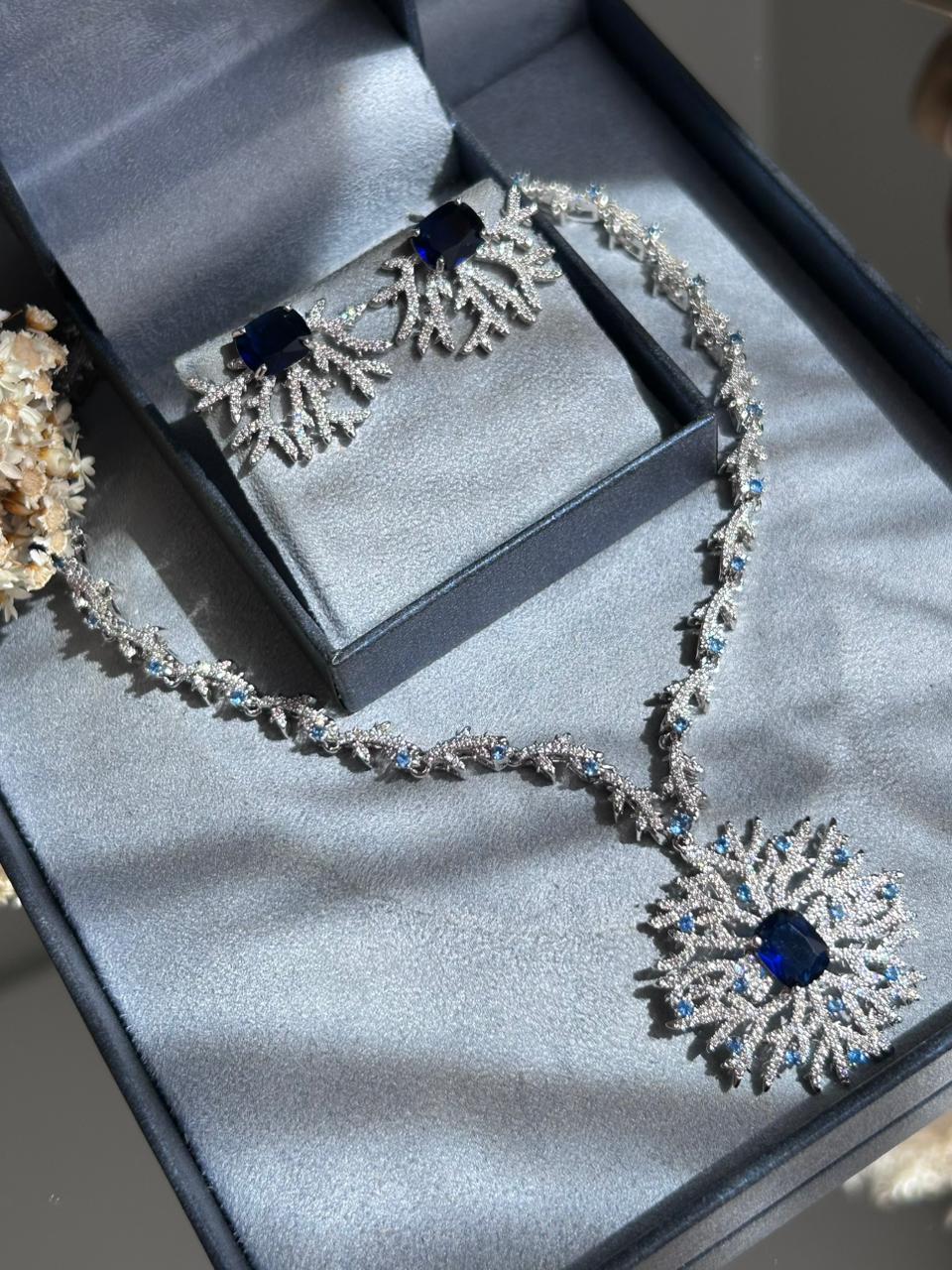 Conjunto Brinco e Colar Silvia Inspired