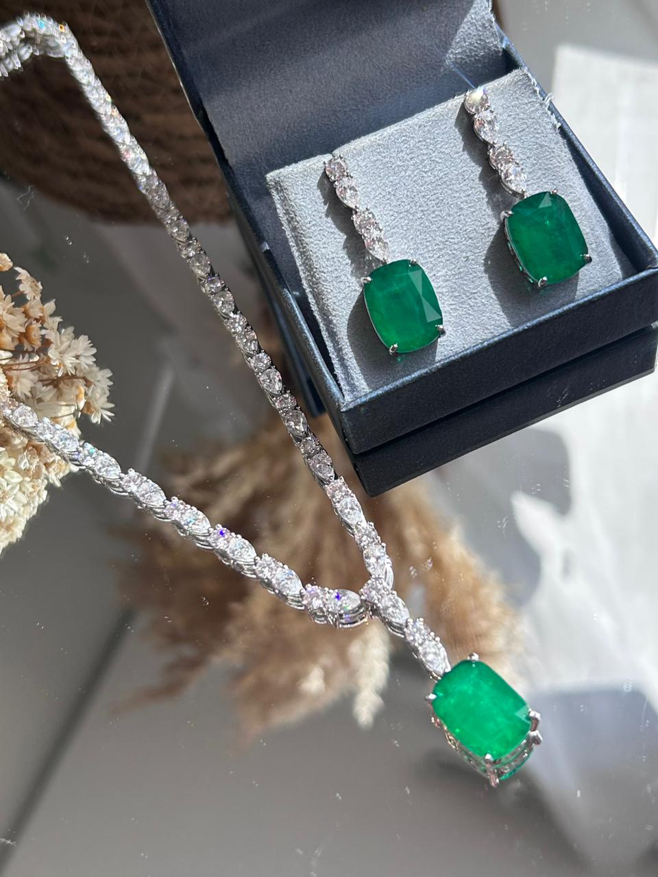 Conjunto Lady Verde Esmeralda