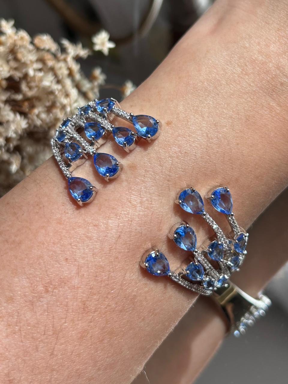 Bracelete Érica Tanzanita