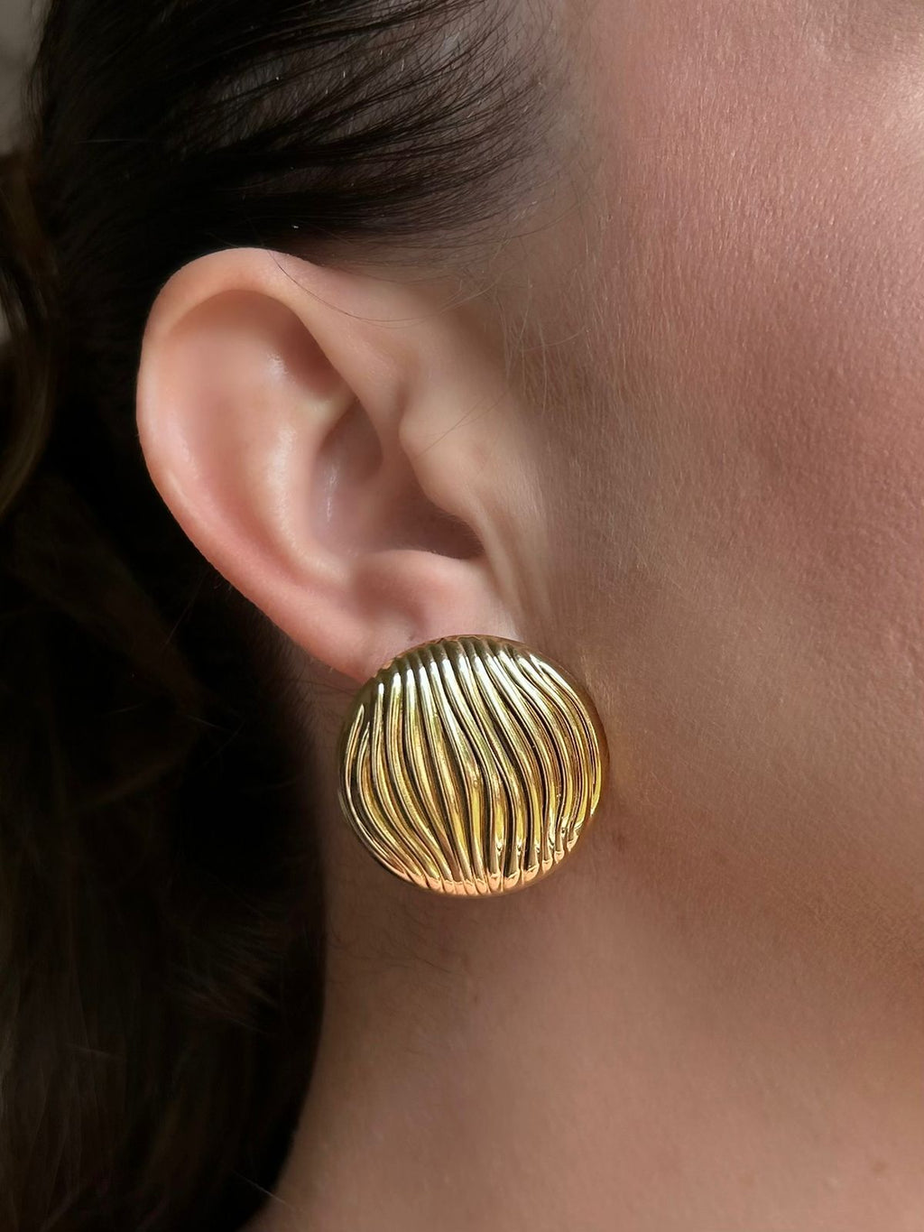 Brinco Botão Texturas