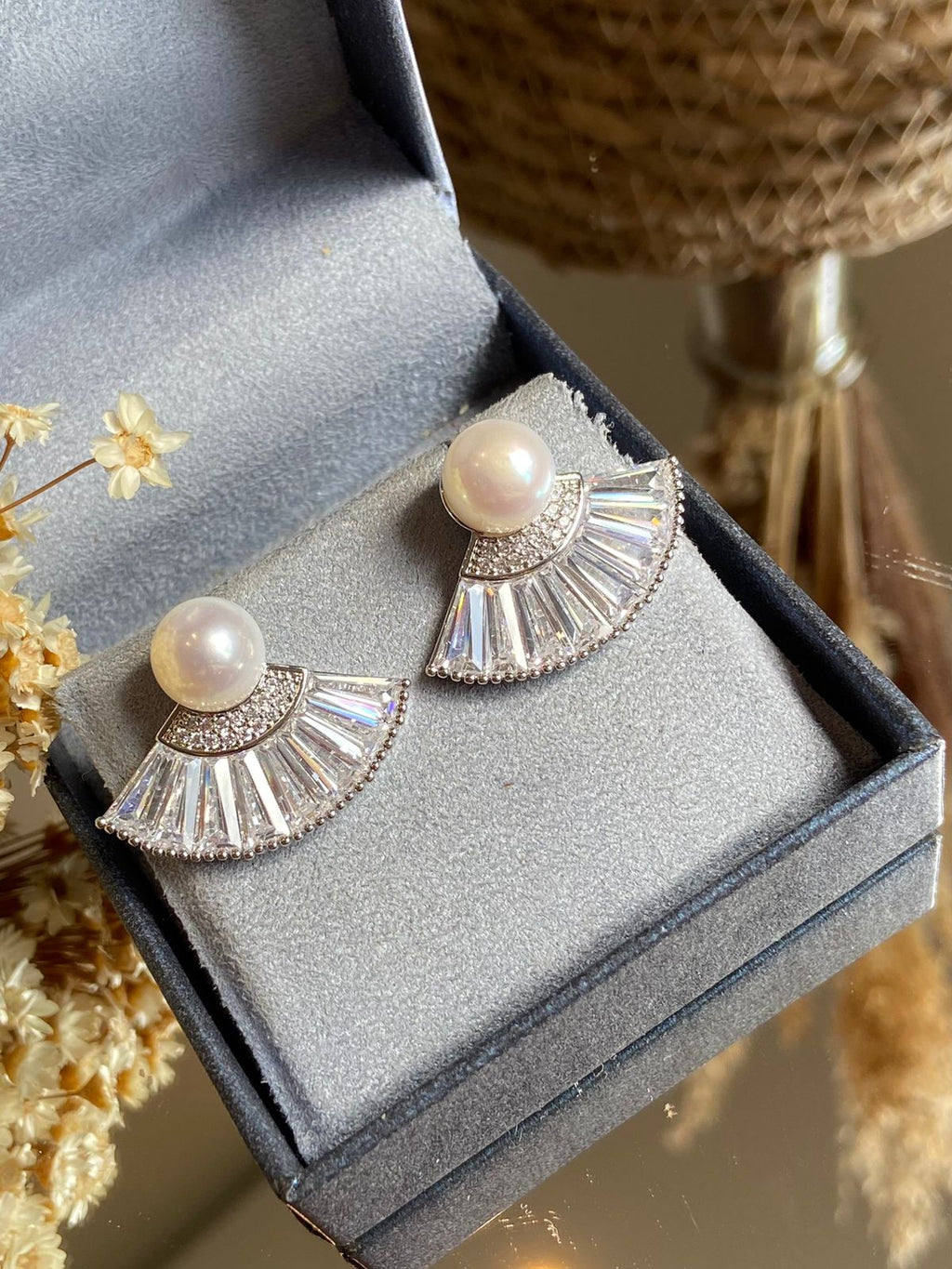 Brinco Leque Pérola