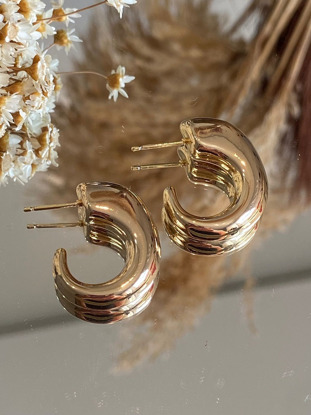 Brinco Argola Tubo Caracol P