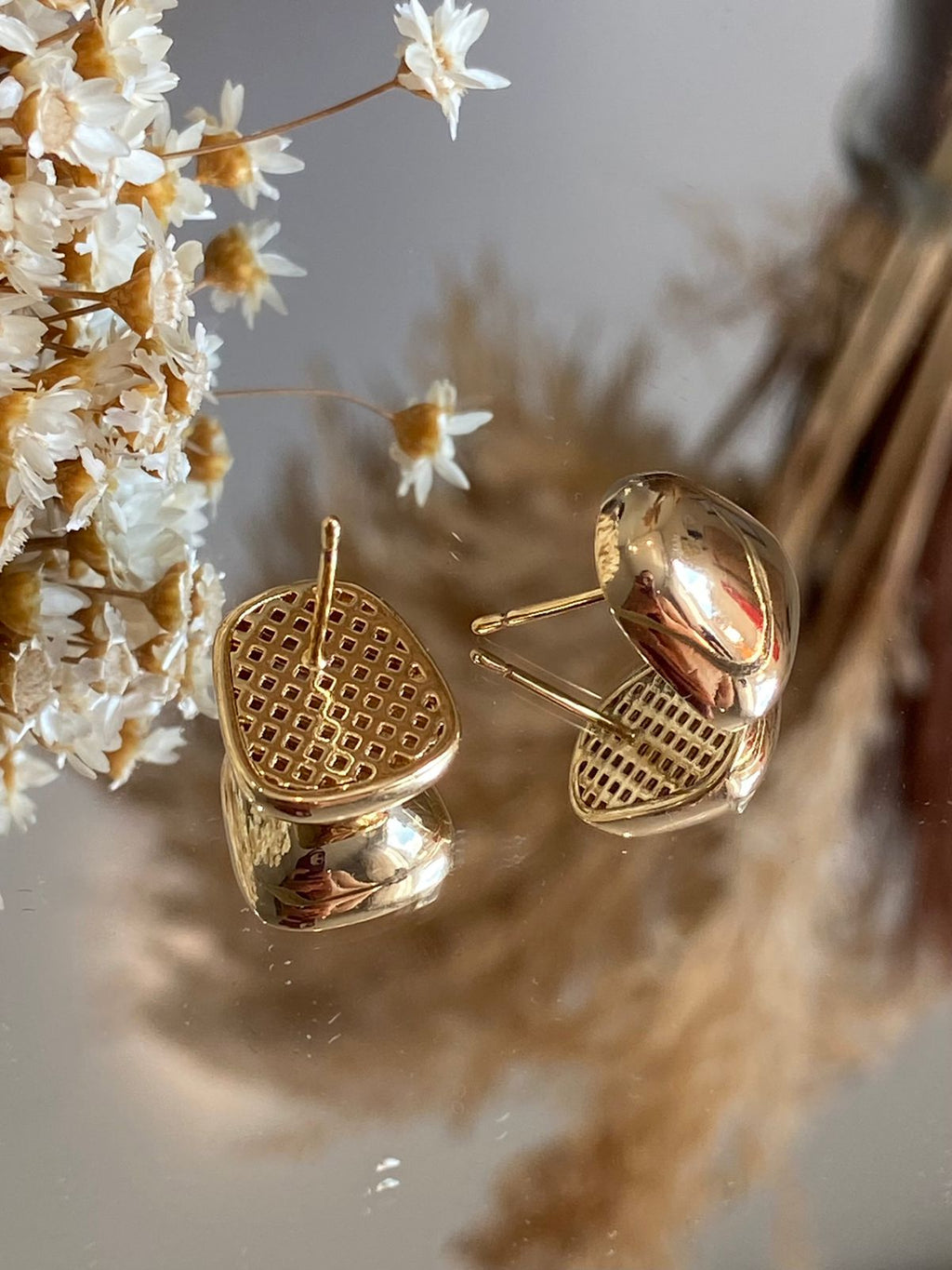 Brinco Retangular Liso