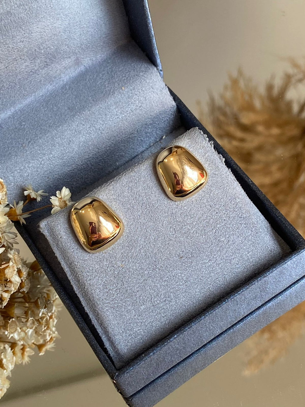 Brinco Retangular Liso