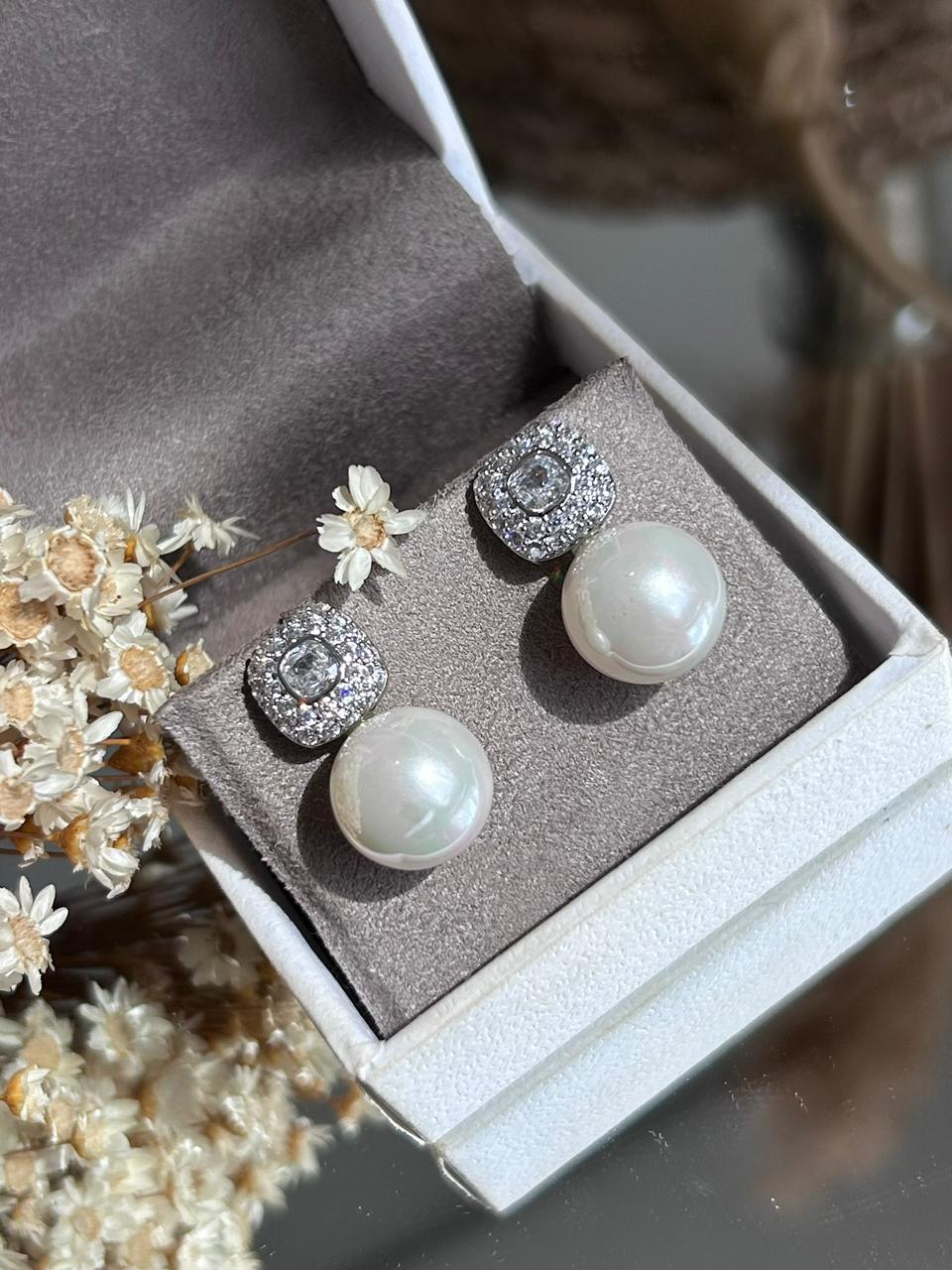 Brinco Square Pérola