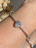 Bracelete Gota Incolor