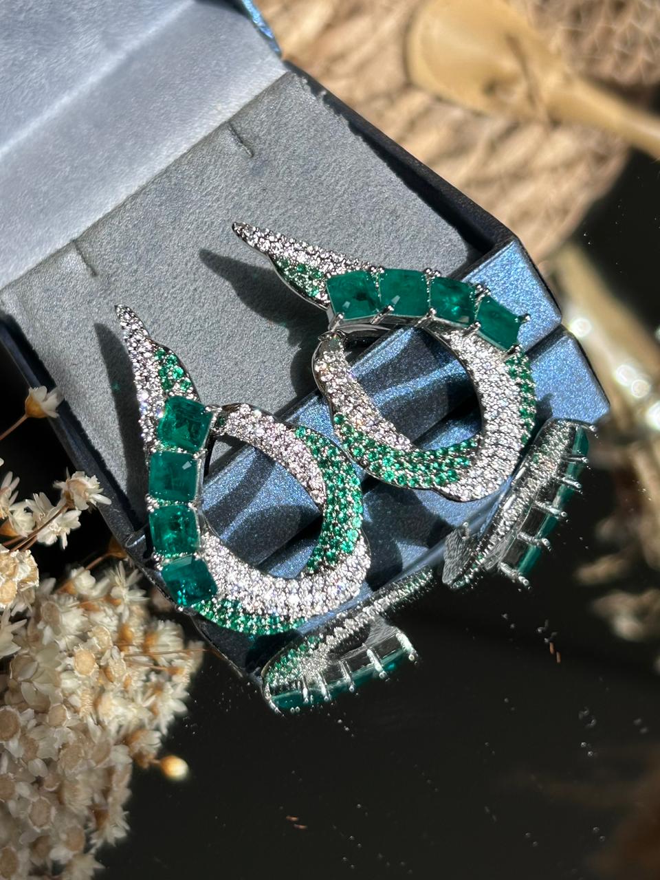 Brinco Gio Verde Esmeralda