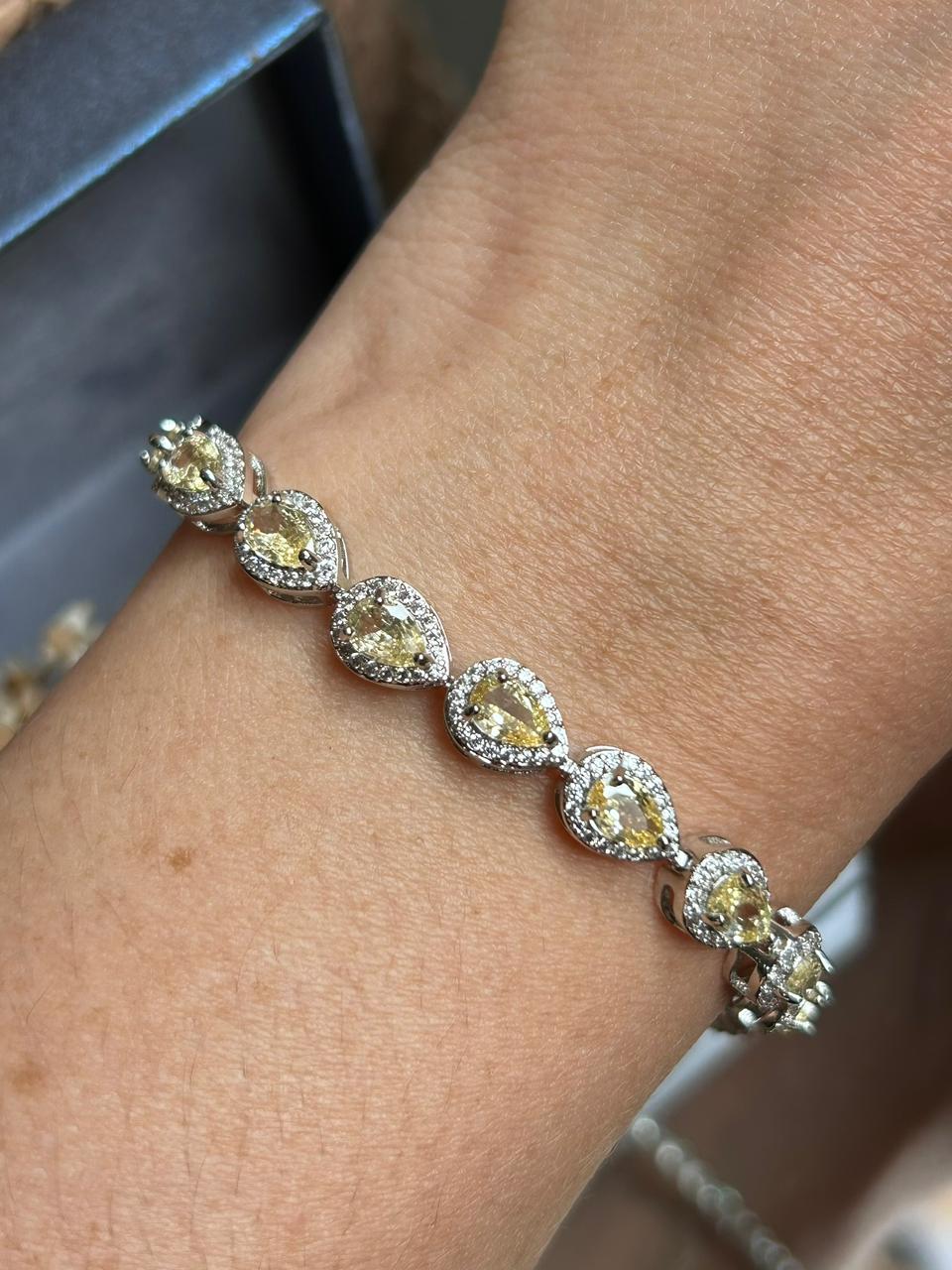 Pulseira Gota Fanncy Yellow
