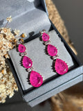 Brinco Gotas Pink