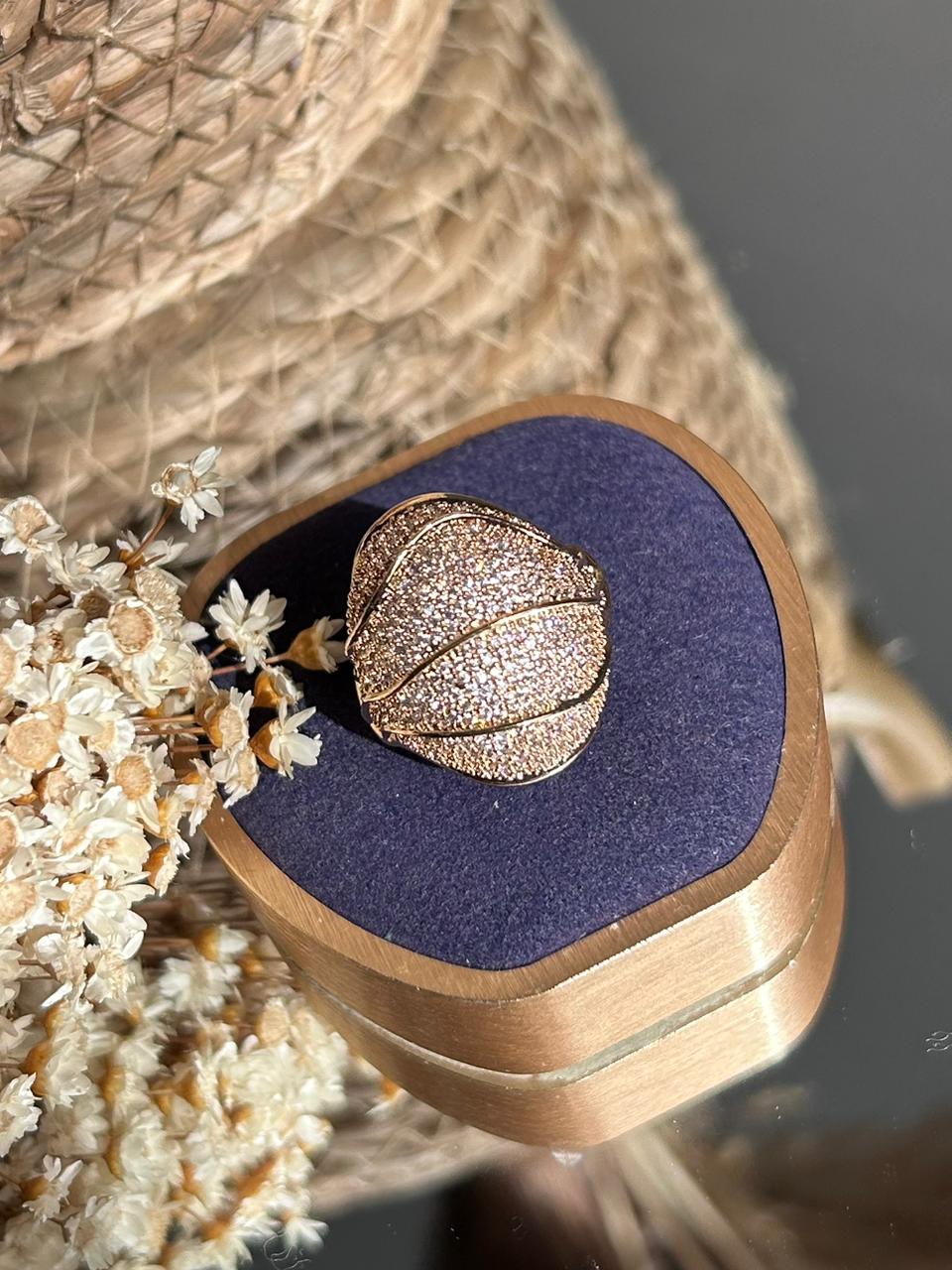 Anel Duna Dourado